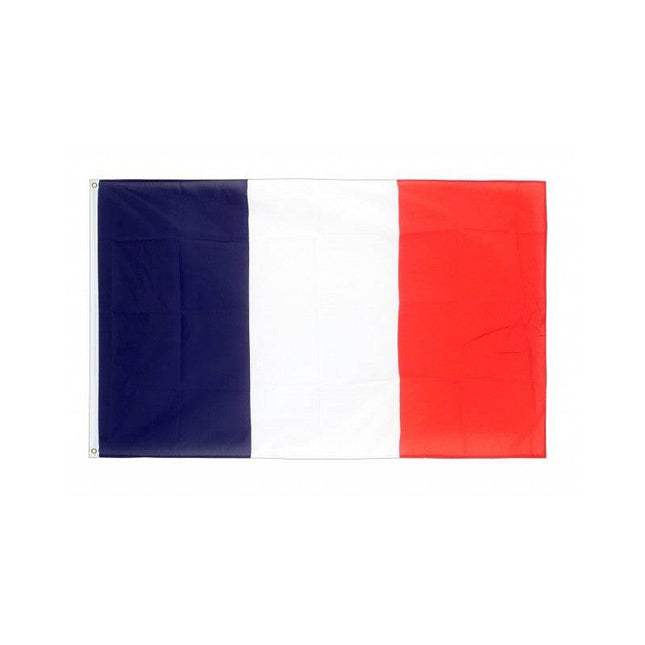 French Flag With Eyelets - 90 x 150cm only5pounds-com