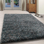 Grey & Blue Blend Shaggy Rug - Enjoy - Bargainia.com - 