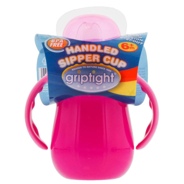 Griptight Handled Sipper Cup 5026827665449 only5pounds-com