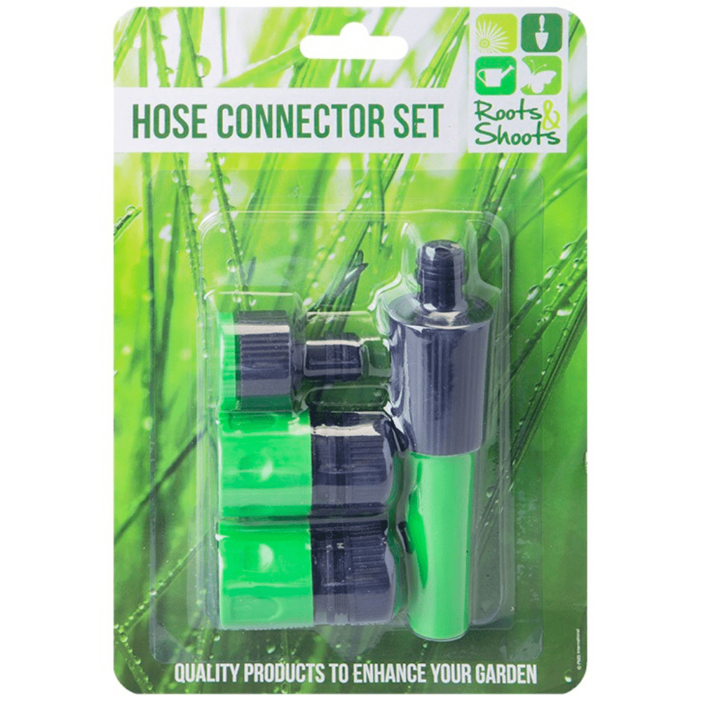 Hose Connector Set - Set of 4 Gardening Clearance