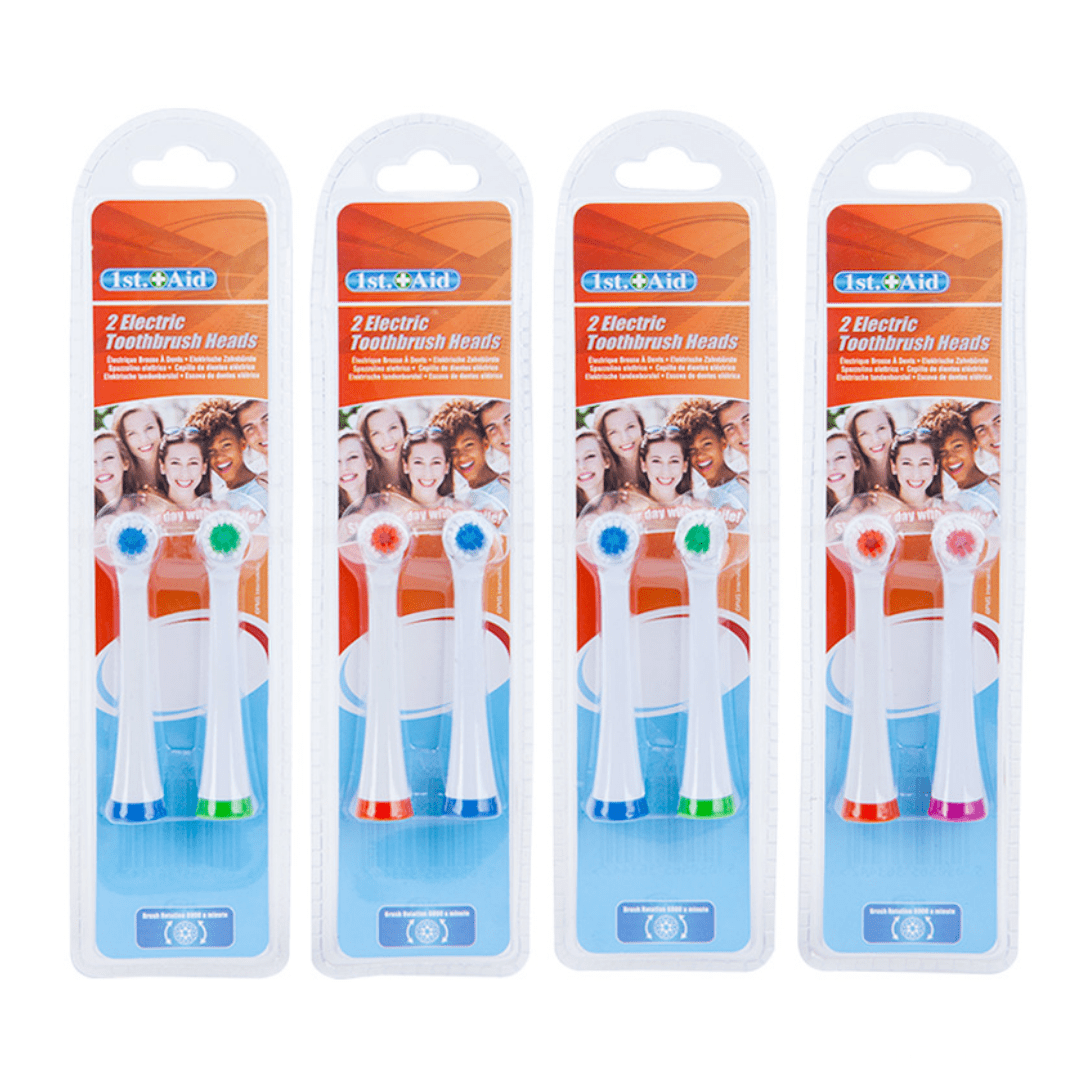 Kids Electric Toothbrush Spare Heads - 2pcs Mouth Care Clearance