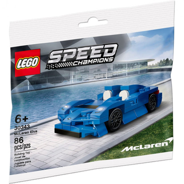 Lego 30343 Speed Champions Mclaren Elva 5702016912517 bargainia.com-com