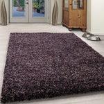 Lilac & Grey Blend Shaggy Rug - Enjoy - Bargainia.com - 