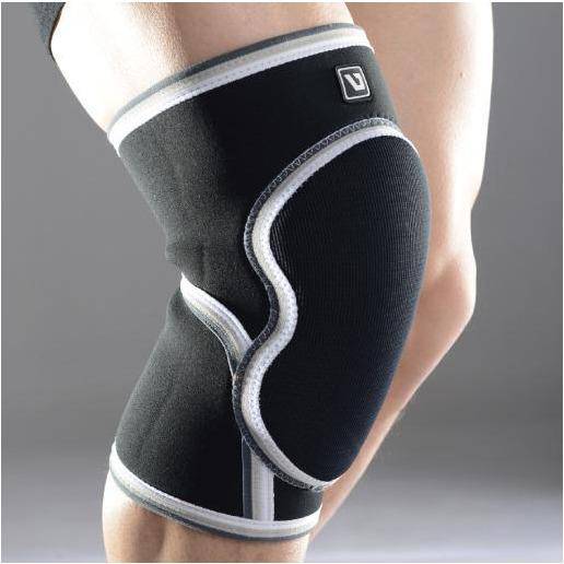 Liveup Sports Black Padded Knee Support - S/M - Bargainia.com - 