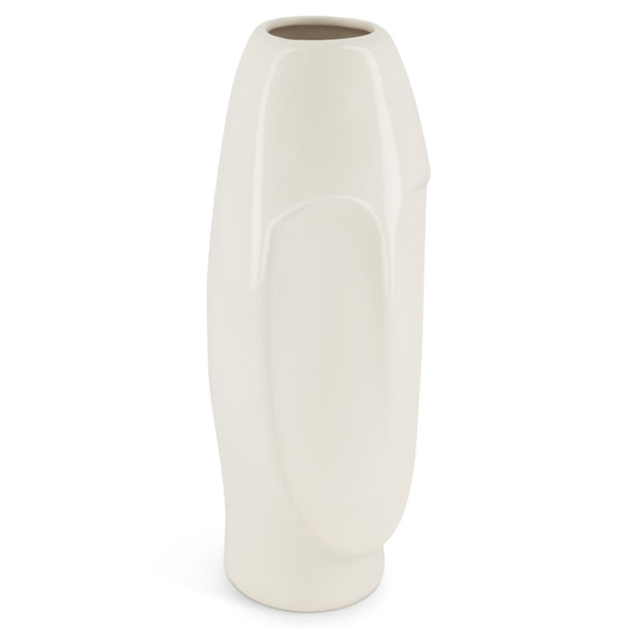Minimalistic Ceramic Face Vase - 30cm only5pounds-com