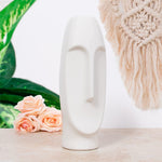 Minimalistic Ceramic Face Vase - 30cm - Bargainia.com - 