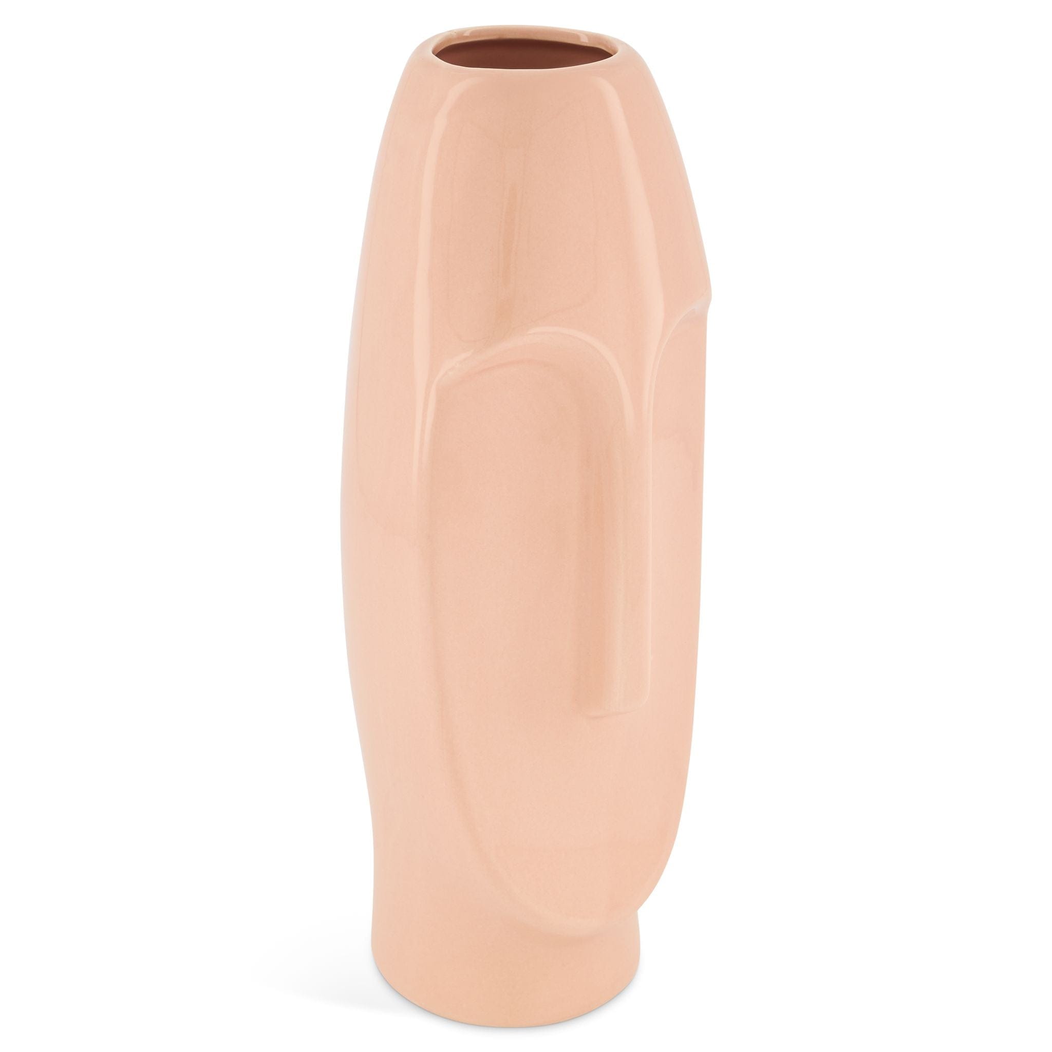 Minimalistic Ceramic Face Vase - 30cm Vases Clearance