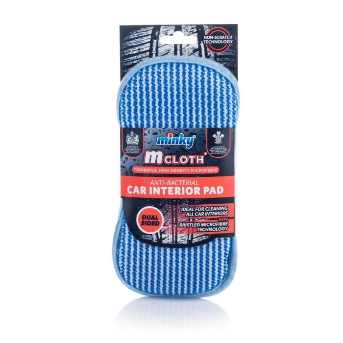 Minky M Cloth Anti Bacterial Car Cleaning Pad 5010353324840 only5pounds-com