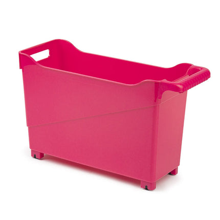 Multi Function Storage Trolley - Assorted Colours Pink only5pounds-com