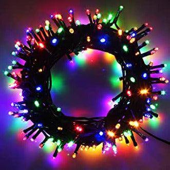 400 Christmas LED Chaser Lights - Multi-Colour-5056150226345-Bargainia.com