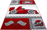 Racing Car Rug Red - Kids Rugs Rug Masters