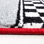 Racing Car Rug Red - Kids Rugs Rug Masters