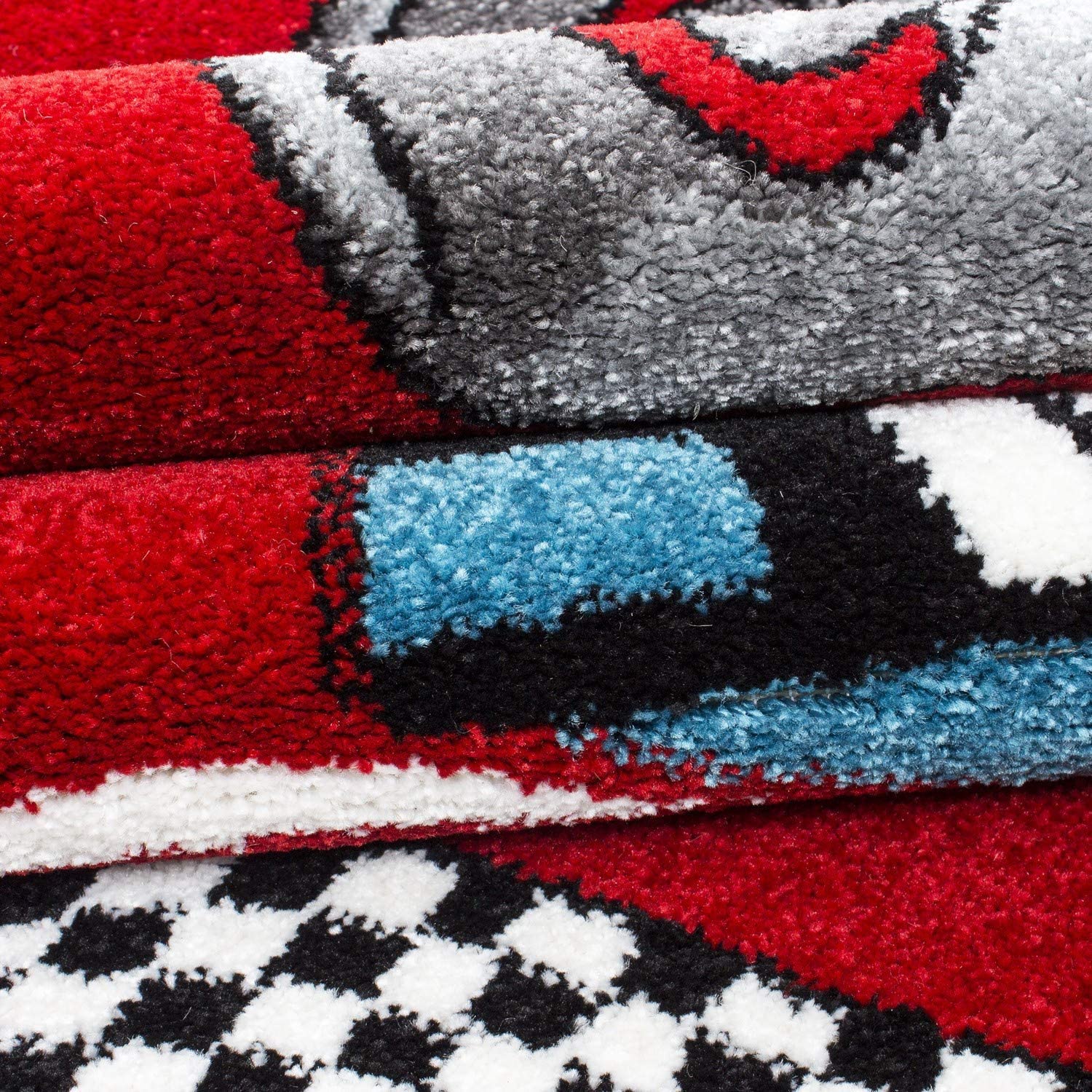Racing Car Rug Red - Kids Rugs Rug Masters