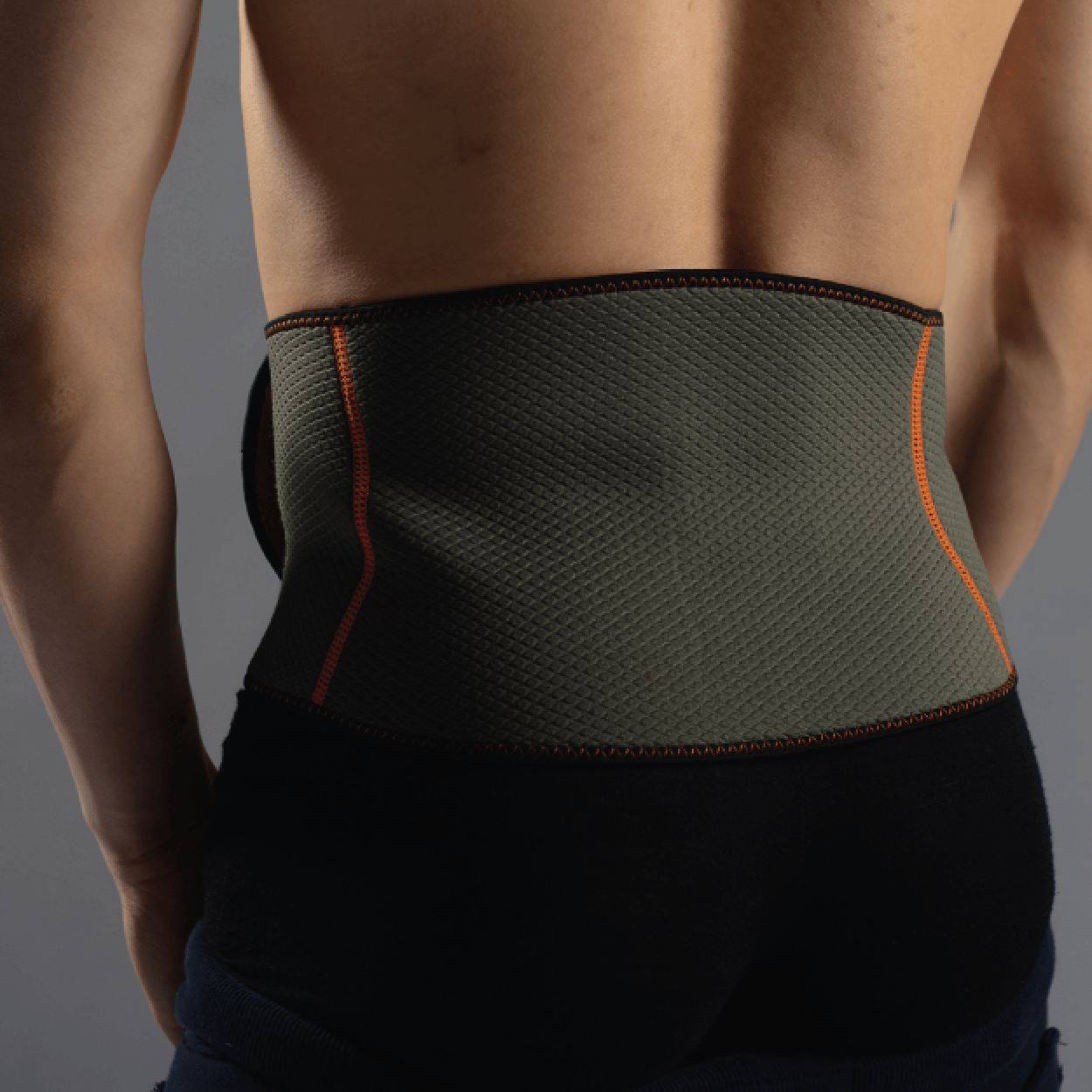 Neoprene Waist Support - Grey Supports & Braces Clearance