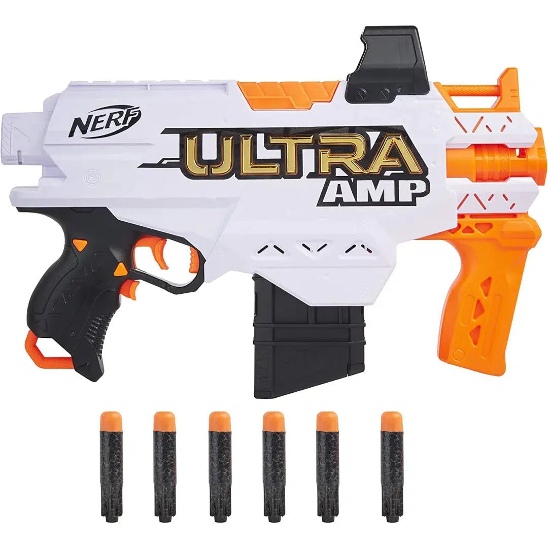 Nerf Ultra Amp Blaster - White Nerf Clearance