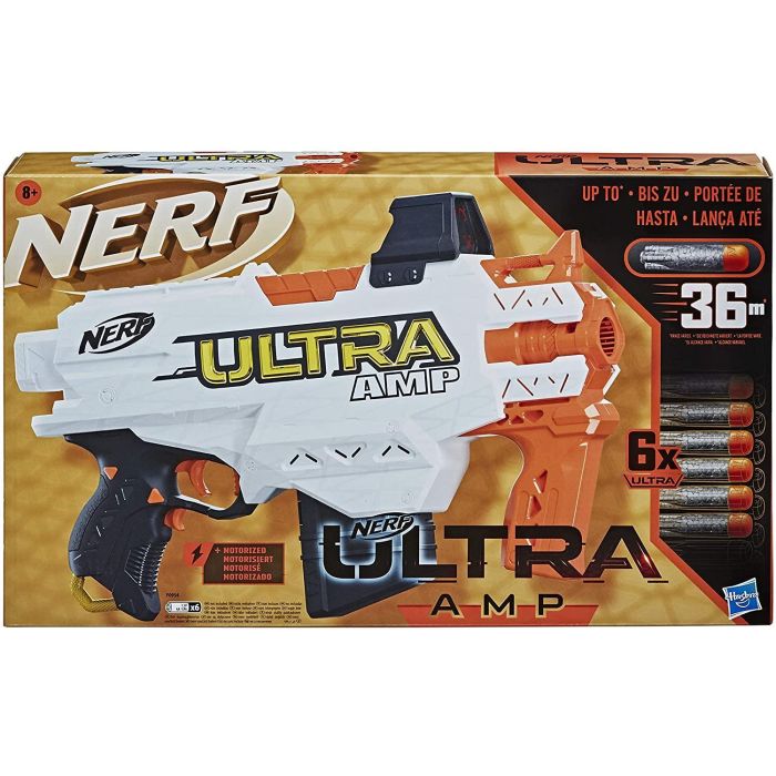 Nerf Ultra Amp Blaster - White Nerf Clearance