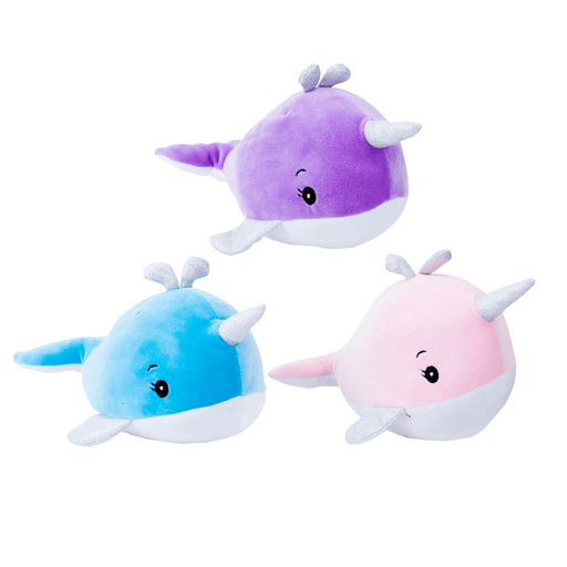 Oh So Soft Narwhal Toy - Assorted only5pounds-com