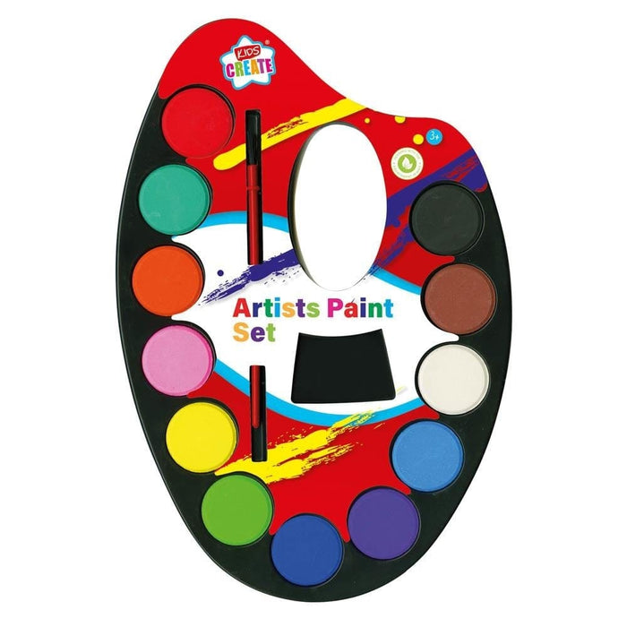 Paint Palette With Paint Brush 5012128517013 only5pounds-com