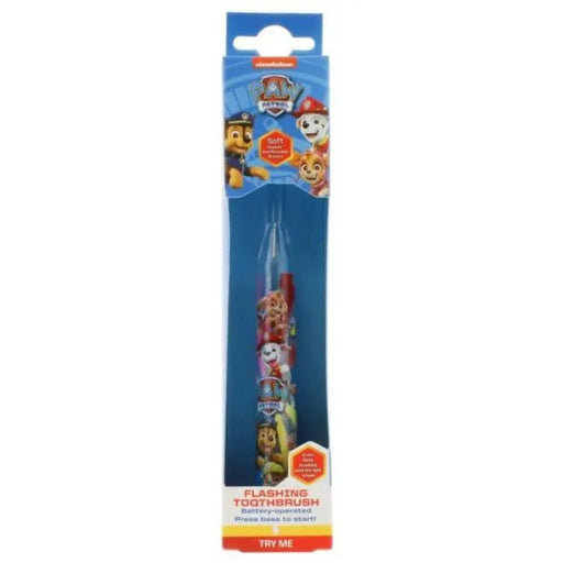 Paw Patrol Flashing Soft Tooth Brush 5060228452888 only5pounds-com
