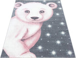 Pink Bear Kids Rug - Bambi - Bargainia.com - 