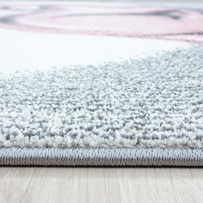 Pink Sleeping Fawn Kids Rug - Bambi - Bargainia.com - 