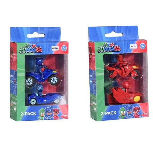 PJ Masks Diecast Metal Vehicle and Hero Twin Pack - assorted 4006333060571 bargainia.com-com