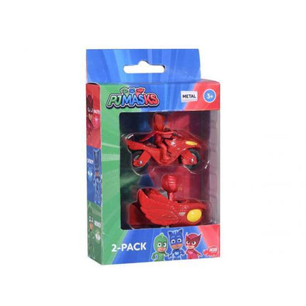 PJ Masks Diecast Metal Vehicle and Hero Twin Pack - assorted 4006333060571 bargainia.com-com