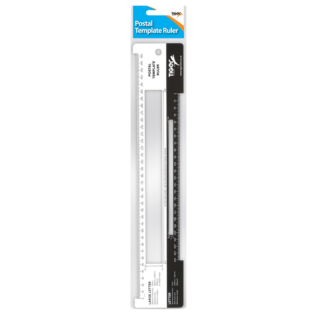 Postal Template Ruler - Bargainia.com - 