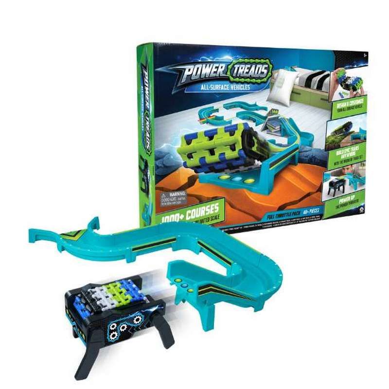 Power Treads All Surface Vehicles Full Throttle Pack - Power Trekker Toys Clearance
