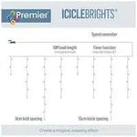 Premier 960 LED Blue & White Icicle Lights - Bargainia.com - 15053844155186