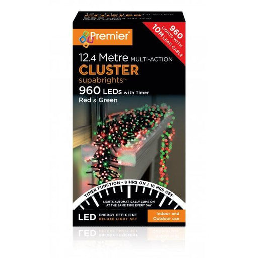 Premier 960 Multi-Action LED Clusters - Red & Green Mix-5053844218563-Bargainia.com