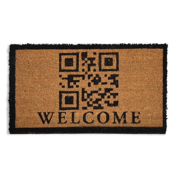 QR Code Goa Coir Door Mat - 40 x 70cm Door Mats Clearance