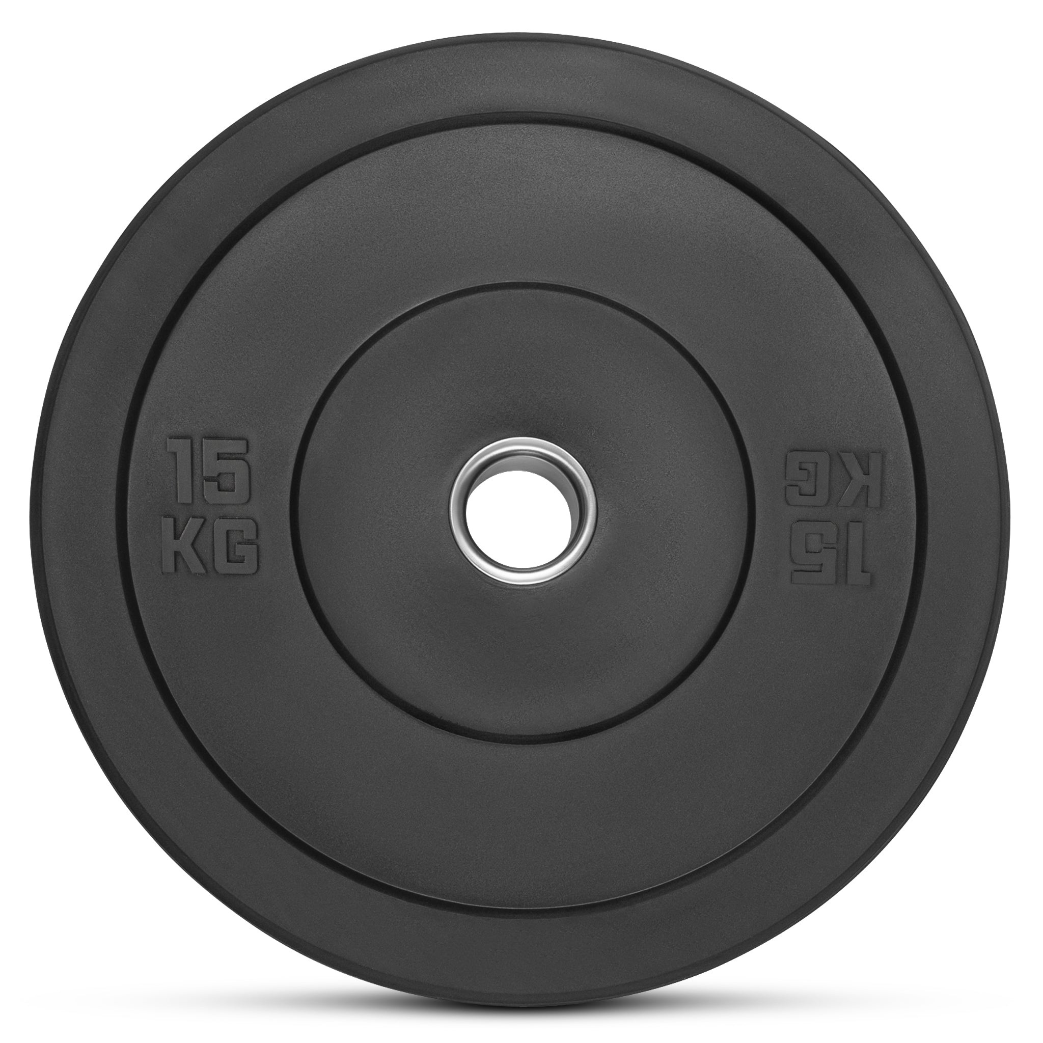 Rubber Bumper Plates - 15KG Weights Clearance 15kg (single)
