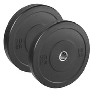 Rubber Bumper Plates - 20KG Weights Clearance