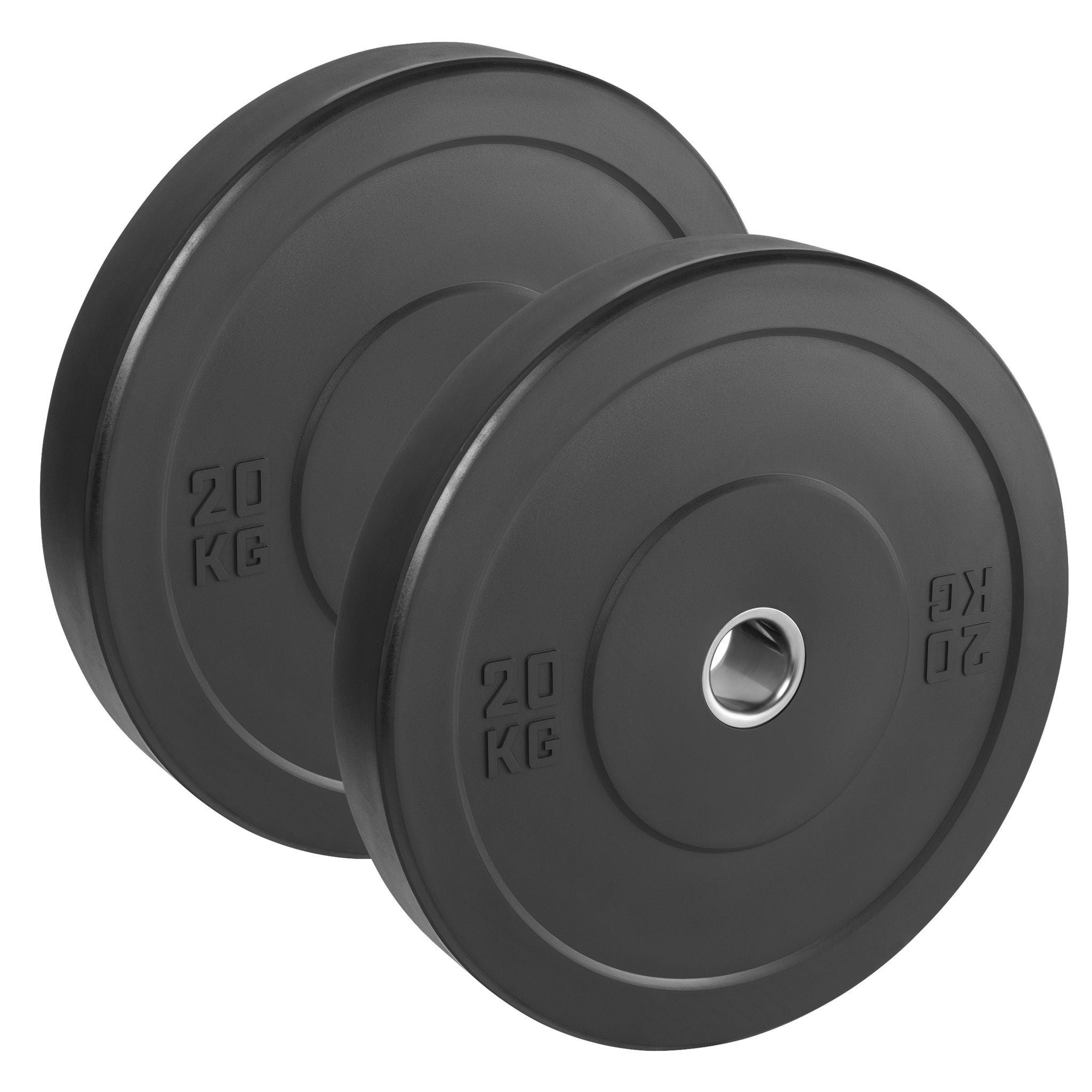 Rubber Bumper Plates - 20KG Weights Clearance