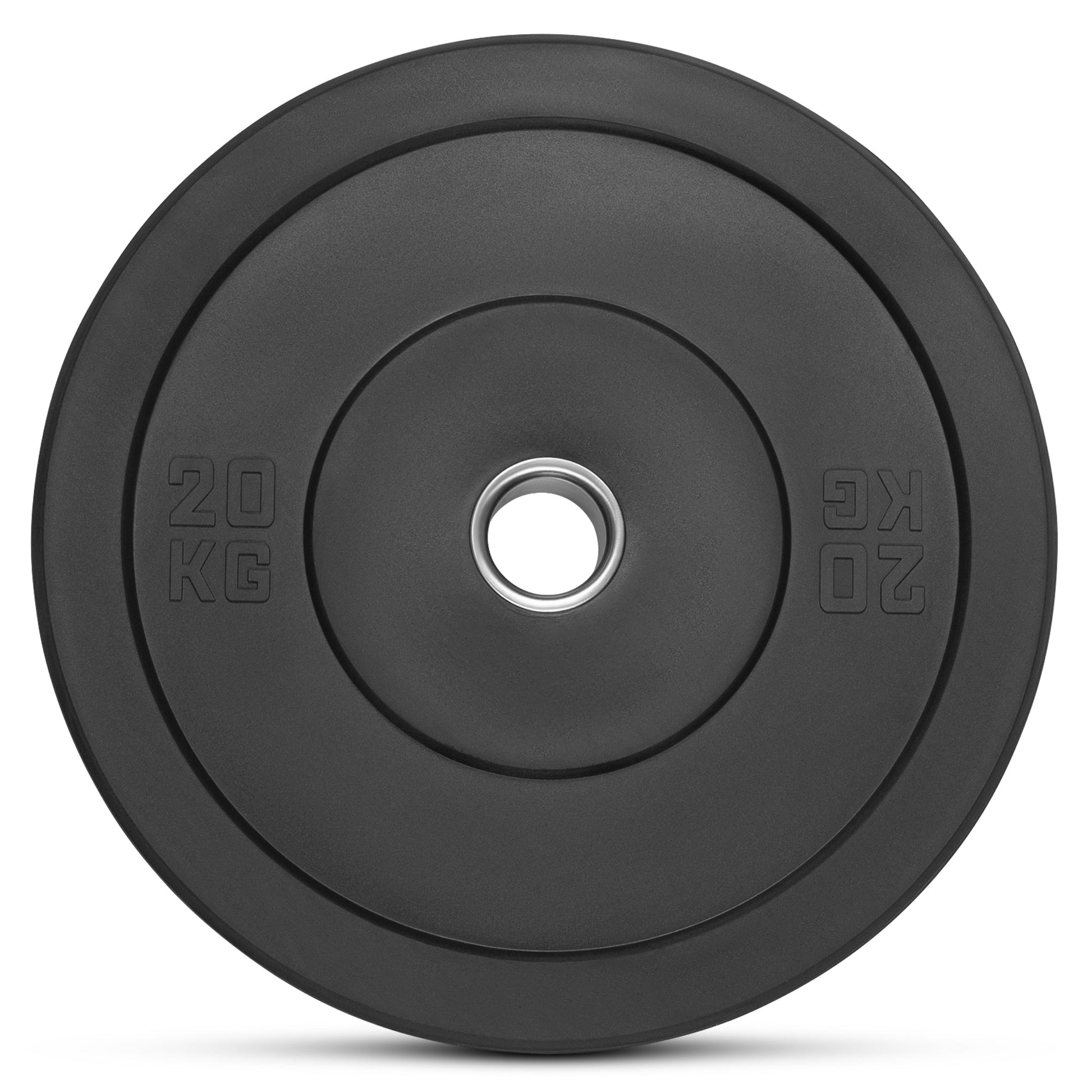Rubber Bumper Plates - 20KG Weights Clearance 20kg (single)