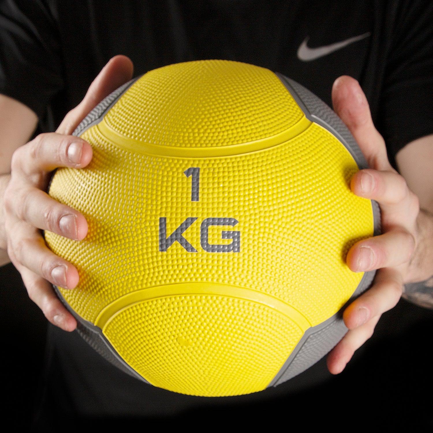 Rubber Medicine Ball - 1KG - Bargainia.com - 