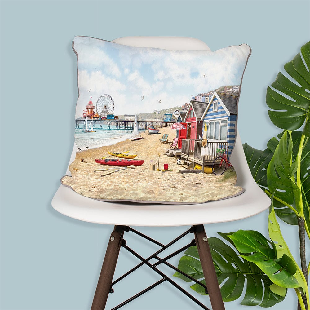 Sandy Bay Filled Decorative Throw Scatter Cushion - 43 x 43cm Cushions Clearance