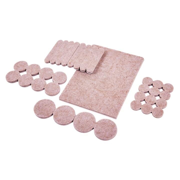 Self Adhesive Felt Pad Set - 33pcs Stationery Clearance