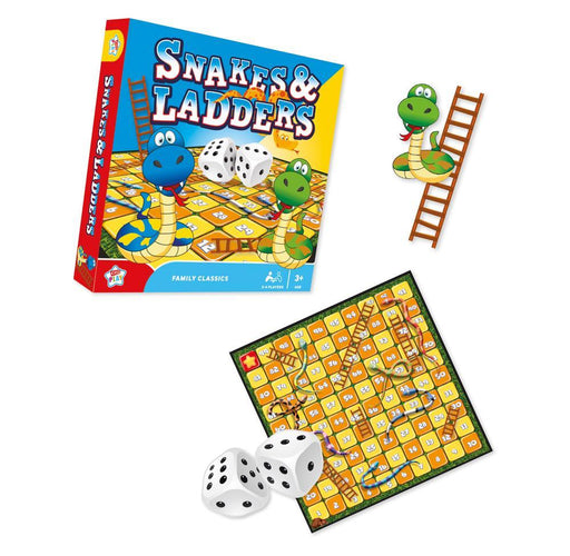 Snakes & Ladders Board Game - 27 x 27 x 4.5cm 5012128557620