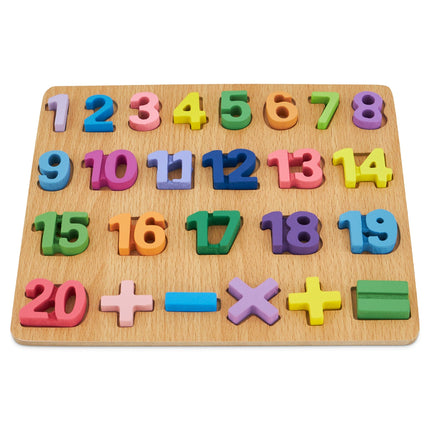 Square Letters & Numbers Puzzle - Assorted Bargainia