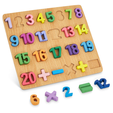 Square Letters & Numbers Puzzle - Assorted Bargainia