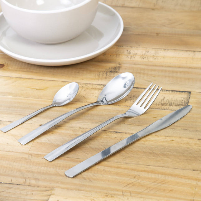 Stainless Steel 1 Person Cutlery Set - 4 Pieces-5024996855258-Bargainia.com