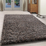 Taupe & Grey Blend Shaggy Rug - Enjoy - Bargainia.com - 