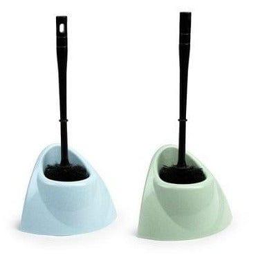 Toilet Brush With Holder - Assorted Colours only5pounds-com