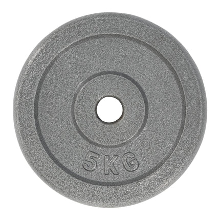 Iron Dumbell & Barbell Plates | 5kg | Liveup Sports-Bargainia.com