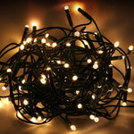 Warm White LED Fairy Lights USB Plug (200 Lights - 8 functions) - Bargainia.com - 