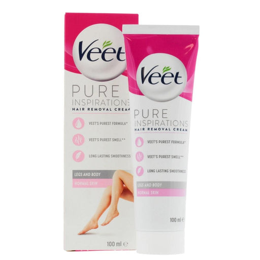 Veet Pure Inspirations Hair Removal Cream - Normal Skin - 100ml 5011417539873 only5pounds-com