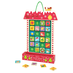 Wooden Advent Calendar - 44cm 6970090040795 only5pounds-com