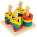 Wooden Insert The Shapes Toy - 13 x 11 x 11cm 5060269266482 Bargainia